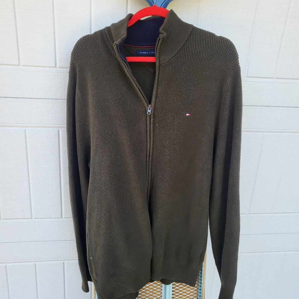 Is tommy Hilfiger zip up sweater